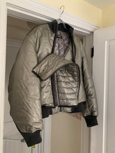 Load image into Gallery viewer, aw1994 Issey Miyake Dual Zip Robocop Bomber with Coated Nylon - Size XL