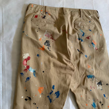 Load image into Gallery viewer, 2011 CDGH Khaki Paint Splatter Pants - Size M