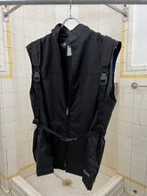 Load image into Gallery viewer, 2000s Samsonite ‘Travel Wear’ Paneled Vest with Packable Backpack - Size L