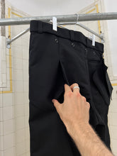 Load image into Gallery viewer, aw2017 Kiko Kostadinov 3D Double Pleat Waist Bag Trousers - Size XL