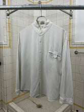 Load image into Gallery viewer, 1980s Marithe Francois Girbaud x Closed Viscose Raised Collar Button Down Shirt - Size M