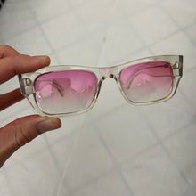 Load image into Gallery viewer, ss2005 CDGH+ x Cutler &amp; Gross Boxy Pink Glasses with Clear Framing - Size OS