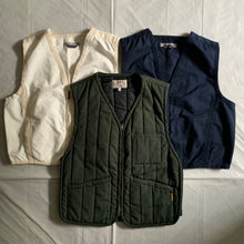Load image into Gallery viewer, 1990s Armani White with Beige Trim Racer Vest - Size L