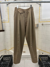 Load image into Gallery viewer, 1980s Katharine Hamnett Khaki Flap Pocket Pleated Trousers - Size M