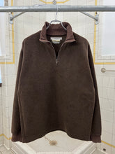 Load image into Gallery viewer, 1990s Katharine Hamnett Brown Textured Quarter Zip - Size M