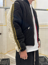 Load image into Gallery viewer, 1990s Armani Quilted Bomber with Removable Sleeves and Arm Cinch Detail - Size L