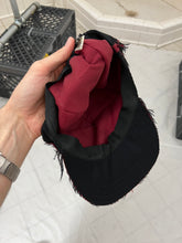 Load image into Gallery viewer, 2003 CDGH+ Raw Layered Paneled Cap Black / Red - Size OS