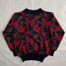 Load image into Gallery viewer, 1980s Armani Geometric Cropped Sweater - Size M