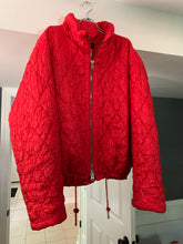 Load image into Gallery viewer, aw1993 Issey Miyake Massive Red Quilted Puffer Jacket - Size XL
