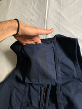 Load image into Gallery viewer, 1990s Armani Navy Racer Vest - Size L