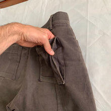 Load image into Gallery viewer, 2000s Mandarina Duck Moleskin Articulated Knee Dart and Slit Pants - Size L