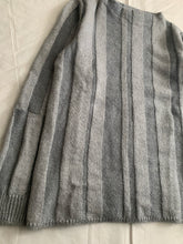 Load image into Gallery viewer, 1990s Armani Grey Paneled Mohair Sweater - Size XL