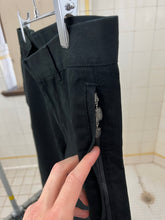 Load image into Gallery viewer, 2000s Mandarina Duck Faded Black Double Stacked Side Seam Pocket Trousers - Size M