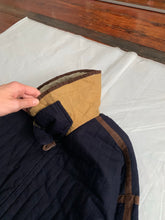 Load image into Gallery viewer, 1990s Armani Quilted B-3 Jacket with Sherpa Lined Collar and Extended Hem - Size XL