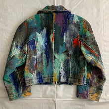 Load image into Gallery viewer, 1991 CDG Cropped Painted Wool Jacket - Size S