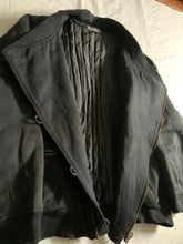 Load image into Gallery viewer, 1980s Issey Miyake Dual Backzip Heavy Cotton Bomber Jacket with Asymmetric Closure - Size XL