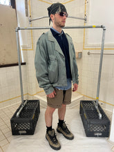 Load image into Gallery viewer, 1980s Marithe Francois Girbaud x Super Casual Pleated Front Cargo Pocket Military Blouson - Size XL