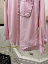 Load image into Gallery viewer, 1980s Marithe Francois Girbaud x Closed Dusty Pink Shirt with Unique Pocket Design - Size L