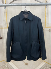 Load image into Gallery viewer, Late 1990s Mandarina Duck Navy Egg Cell Tailored Blouson - Size S