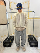 Load image into Gallery viewer, 1980s Issey Miyake Hemp Blend Waist Cinch Trousers with Gurkha Closure - Size L