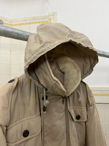 1980s Armani Cropped Bomber with Packable Hood - Size M