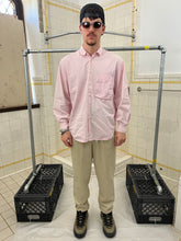 Load image into Gallery viewer, 1980s Marithe Francois Girbaud x Closed Dusty Pink Shirt with Unique Pocket Design - Size L