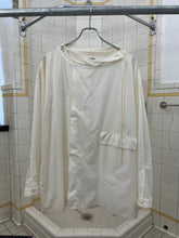 Load image into Gallery viewer, 1980s Marithe Francois Girbaud Pullover Shirt with Faux Placket and Neck String Detailing - Size M