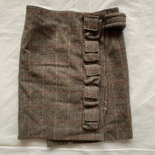Load image into Gallery viewer, 1998 General Research x Harris Tweed Parasite Wrap Skirt - Size OS