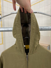 Load image into Gallery viewer, 2000s Mandarina Duck Reversible Linen/Towel Hoodie with Neck Cutout- Size M