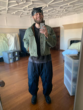 Load image into Gallery viewer, 1990s Armani Washed Cotton Gabardine Padded Trucker - Size L