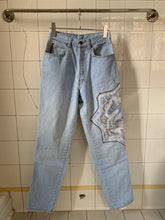 Load image into Gallery viewer, 1990s Armani Applique Washed Denim - Size XS