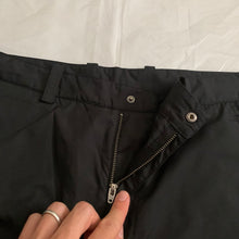 Load image into Gallery viewer, ss2007 Issey Miyake Textured Nylon Tactical Black Pants - Size L