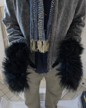 Load image into Gallery viewer, 1990s Yohji Yamamoto Faux Fur Hairy Mittens - Size OS