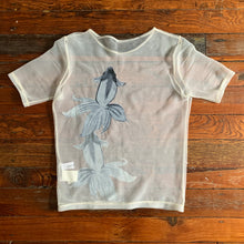 Load image into Gallery viewer, ss2003 Yohji Yamamoto Sheer Koi Fish Shirt - Size M