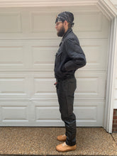 Load image into Gallery viewer, 1980s Katharine Hamnett Washed Blacked Cargo Bomber - Size M