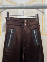 Load image into Gallery viewer, 1980s Marithe Francois Girbaud x Closed Rear Elastic leggings with Zipper Pockets and Hem - Size XS