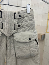 Load image into Gallery viewer, 1980s Marithe Francois Girbaud x Closed Padded Cargo Shorts with Crotch Detailing - Size S