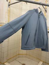 Load image into Gallery viewer, Late 1990s Mandarina Duck Contemporary Baby Blue Zip-up Hoodie - Size S