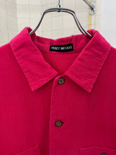 Load image into Gallery viewer, ss1995 Issey Miyake Oversized Object Dyed Magenta Shirt - Size XL