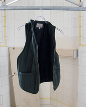 Load image into Gallery viewer, 1990s Armani Padded Forest Green Vest - Size M