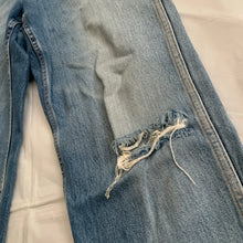 Load image into Gallery viewer, 1990s CDGH Faded Vintage White Label Denim with Knee Blowout - Size S
