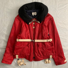 Load image into Gallery viewer, 1990s Armani Pillow Neck Bondage Jacket with Removable Sleeves - Size XL