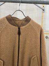Load image into Gallery viewer, 1990s Armani Fleece Bomber with Iridescent Lining - Size L