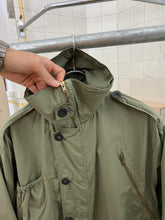 Load image into Gallery viewer, 1980s Katharine Hamnett High Neck Khaki Green RAF MK3 Jacket - Size L