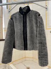 Load image into Gallery viewer, 1990s Dexter Wong Patterned Faux Fur Rave Jacket - Size M