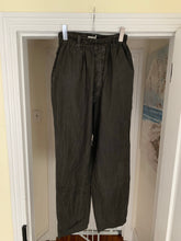 Load image into Gallery viewer, ss2000 Issey Miyake Washed Black Lounge Pants with Elastic Waistband - Size OS