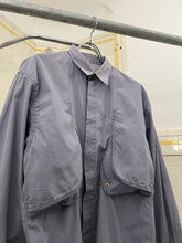 Load image into Gallery viewer, 1980s Marithe Francois Girbaud x Closed Faded Lavender Layered Front Pocket Shirt -Size L