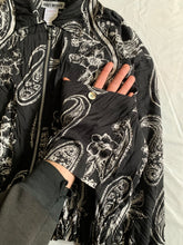 Load image into Gallery viewer, ss1996 Issey Miyake Light Cropped Paisley Jacket with Layered Pocket Details - Size M