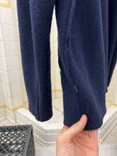 Load image into Gallery viewer, Late 1990s Mandarina Duck Raw Cut Boiled Wool Quarter Zip Pullover - Size M