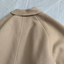 Load image into Gallery viewer, aw1995 Yohji Yamamoto Beige Raw Cut Wool Overcoat - Size OS